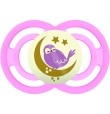 MAM SUCCHIETTO PERFECT NIGHT 6M+ SILICONE ROSA