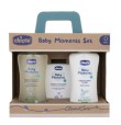 CHICCO BABY MOMENTS SET3 (BAGNOCORPOCAPELLI COLONIA CREMA)