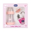 ZIPPY COMPLETONE RA4 AZZURRO A STRISCE PASSEGGINO INGL. COMPLETO