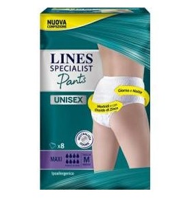 LINES SPECIALIST MUTANDE ELASTICHE MIS.MEDIA 3PZ
