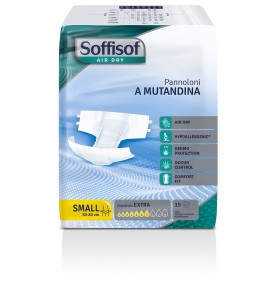 SOFFISOF PANNOLONE AIR DRY EXTRA TG.S 15PZ