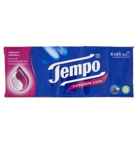 TEMPO FAZZOLETTI COMPLETE CARE 10x9