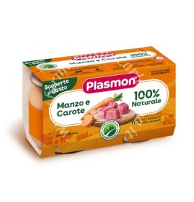 PLASMON MANZO CAROTE 2x120GR