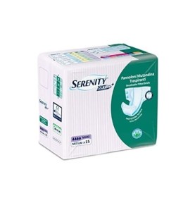 SERENITY PANNOLONE MUTANDINA SOFTDRY MAXI TG.M 15PZ