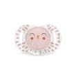 SUAVINEX SUCCHIETTO SILICONE BONHOMIA 18M+ PIUMA ROSA