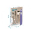 KIOKIDS POSATE ACCIAIO INOSSIDABILE BLU