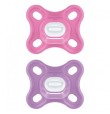 MAM SUCCHIETTO COMFORT 2-6M SILICONE FEMMINA 2PZ
