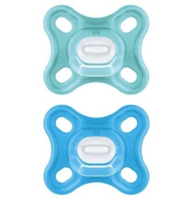 MAM SUCCHIETTO COMFORT 0-2M DILICONE MASCHIO 2PZ