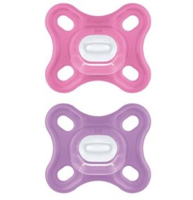 MAM SUCCHIETTO COMFORT 0-2M SILICONE FEMMINA 2PZ