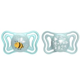 CHICCO SUCCHIETTO LIGHT BIMBO 2-6M 2PZ SILICONE