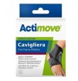 ACTIMOVE CAVIGLIERA S BLACK CON FASCIA ELASTICA