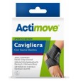 ACTIMOVE CAVIGLIERA M BLACK CON FASCIA ELASTICA
