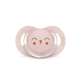 SUAVINEX SUCCHIETTI BONHOMIA SILICONE 6-18M SX CIVETTA ROSA