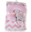 CANGAROO COPERTA HUG & CREDLE SAMMY 75X90 ROSA MONI