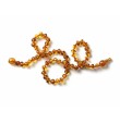 NATINATURALI COLLANA AMBRA COGNAC