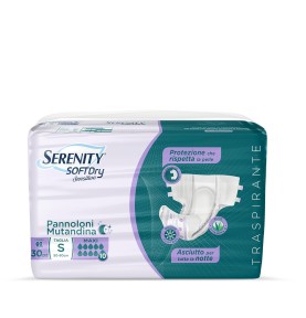 SERENITY PANNOLINO MUTANDINA MAXI TG.S 30PZ
