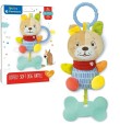 Lovely Soft Dog Rattle 