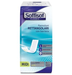 SOFFISOF PANNOLONE RETTANGOLARE CON BARRIERA 30PZ
