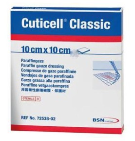 LEUKOPLAST CUTICELL MEDICAZIONE IMPREGNATA 10x10CM 5PZ