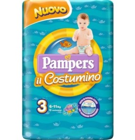 PAMPERS COSTUMINO TG.3-4 KG 6-11 PZ12