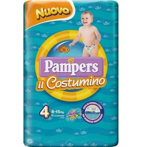 PAMPERS COSTUMINO TG.4-5 KG 8-15 PZ 11