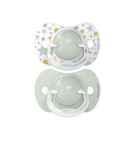 SUAVINEX DREAMS SUCCHIETTO SILICONE 6-18M 2PZ CELESTE SXPRO