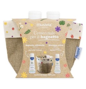 MUSTELA COFANETTO ESSENZIALE BAGNETTO(BAGNOSCHIUMA+SHAMPOO)