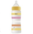CHICCO BIBERON BENESSERE BIMBA 330ML FL.VELOCE SILICONE