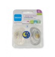 MAM 2 SUCCHIETTI ORIGINAL NIGHT 6M+ NEUTRO SILICONE