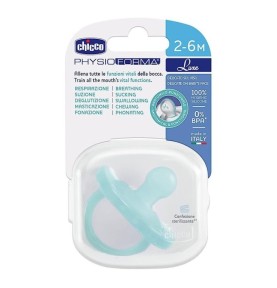 CHICCO GOMMOTTO PHYSIO SOFT AZZURRO 2-6MESI 1PZ