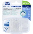 CHICCO GOMMOTTO PHYSIO CRYSTAL 6-16M 2PZ