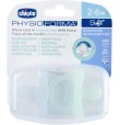 CHICCO GOMMOTTO PHYSIO SOFT AZZURRO 2-6M 2PZ