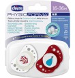 CHICCO SUCCHIETTO AIR ROSSO LUMI SILICONE 16-36M 2PZ