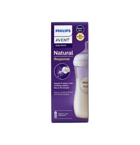AVENT BIBERON NATURAL 3.0 PLAST.GIRAFFA 260ML 1M+ 3 GOCCE