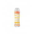 CHICCO BIBERON WB VETRO ORANGE 240ML SILICONE FL.LENTO