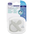 CHICCO GOMMOTTO PHYSIO FORMA SOFT LUXE 2-6M 1PZ GRIGIO