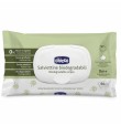 CHICCO NUOVE SALVIETTE BIODEGRADABILI C/PLACCHETTA 60PZ