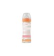 CHICCO BIBERON WB VETRO ORANGE GIRL 240ML FL.LENTO SILI