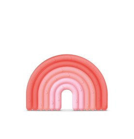 SUAVINEX ANELLO DENTIZIONE STEP 1 ARCOBALENO ROSA 0M+