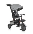 BYOX TRICICLO EXPLORE CON MANUBRIO PIEGHEVOLE GRIGIO