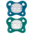 CHICCO GOMMOTTO PHYSIO DUAL SOFT BLU 16-36M 2PZ