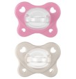 CHICCO GOMMOTTO PHYSIO DUAL SOFT ROSA 6-16M 2PZ