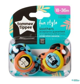 TOMMEE TIPPEE 2 SUCCHIETTI 18-36M FUN STYLE