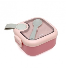 KIOKIDS LUNCH BOX E CUCCHIAIO ROSA