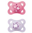 MAM 2 SUCCHIETTI ORIGINAL 2-6M SILICONE FEMMINA