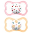 MAM 2 SUCCHIETTI AIR 6M+ SILICONE FEMMINA