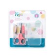 KIOKIDS SET FORBICINE LIMA E TAGLIAUNGHIE ROSA