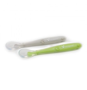 CANGAROO SET 2 CUCCHIAI SILICONE 6M+