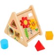 TOOKY TOYS TRIANGOLO ATTIVITA' LEGNO E FORMA 12M+