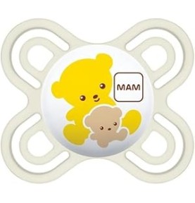 MAM 1 SUCCHIETTO PERFECT START 0-2M SILICONE NEUTRO